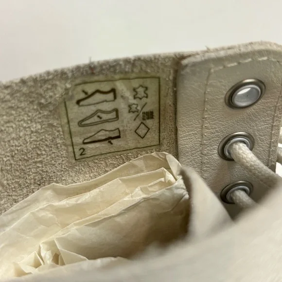 Dr. Martens White Virginia Leather 1460 Pascal Lace Up Combat Boots 8 - Picture 9 of 11